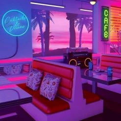 Twine + Twig Simple Seed Bracelet | Electric Orange