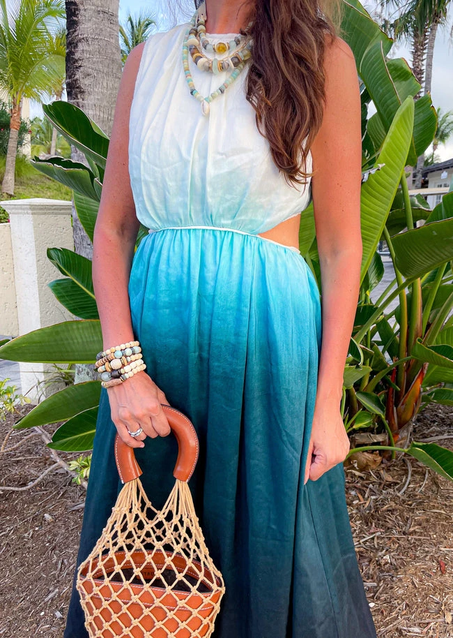 Twine + Twig Layered Classic Necklace | Sea Glass Sea Glass Collection 3 Twine + Twig Layered Classic Necklace | Sea Glass Sea Glass Collection