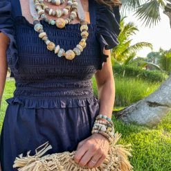 Twine + Twig Mid Classic Necklace | Sea Glass