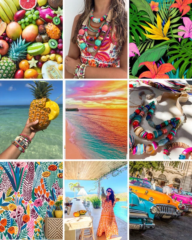 Twine + Twig Knotted Layering Necklace | Green Tropic Collection 7 Twine + Twig Knotted Layering Necklace | Green Tropic Collection