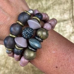 Twine & Twig Trio Stack Bracelet Set | Pavé Pavé Collection