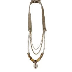 Twine + Twig Cowrie Collection Slim Classics | Cowrie Chain