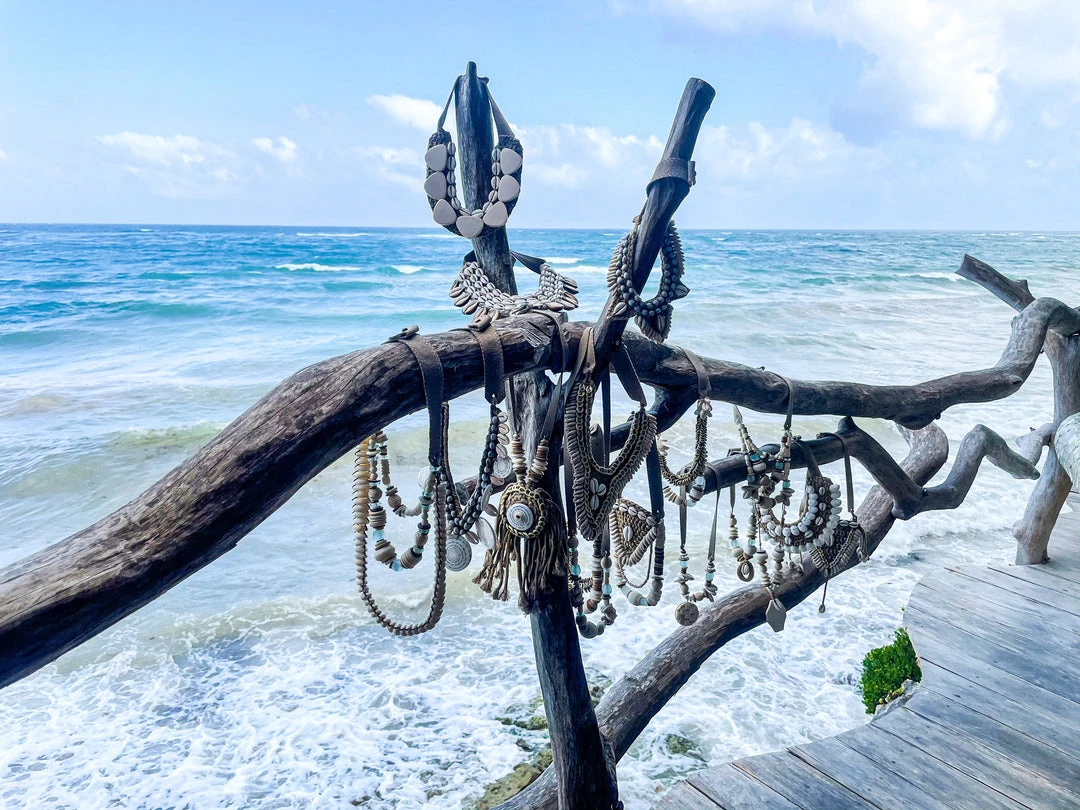 Twine + Twig Cord Classic Necklace | Cowrie 7 Twine + Twig Cord Classic Necklace | Cowrie