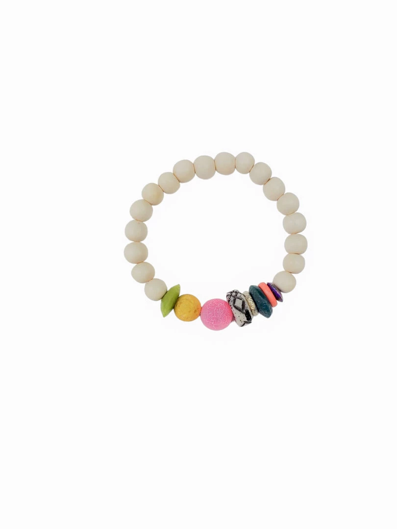 Twine + Twig Single Stack Bracelet | Fiesta 1 Twine + Twig Single Stack Bracelet | Fiesta