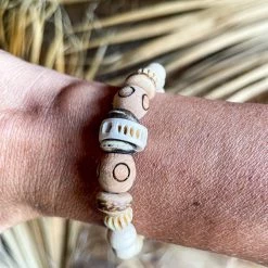 Twine + Twig Single Stack Bracelet | Neutral Tribal