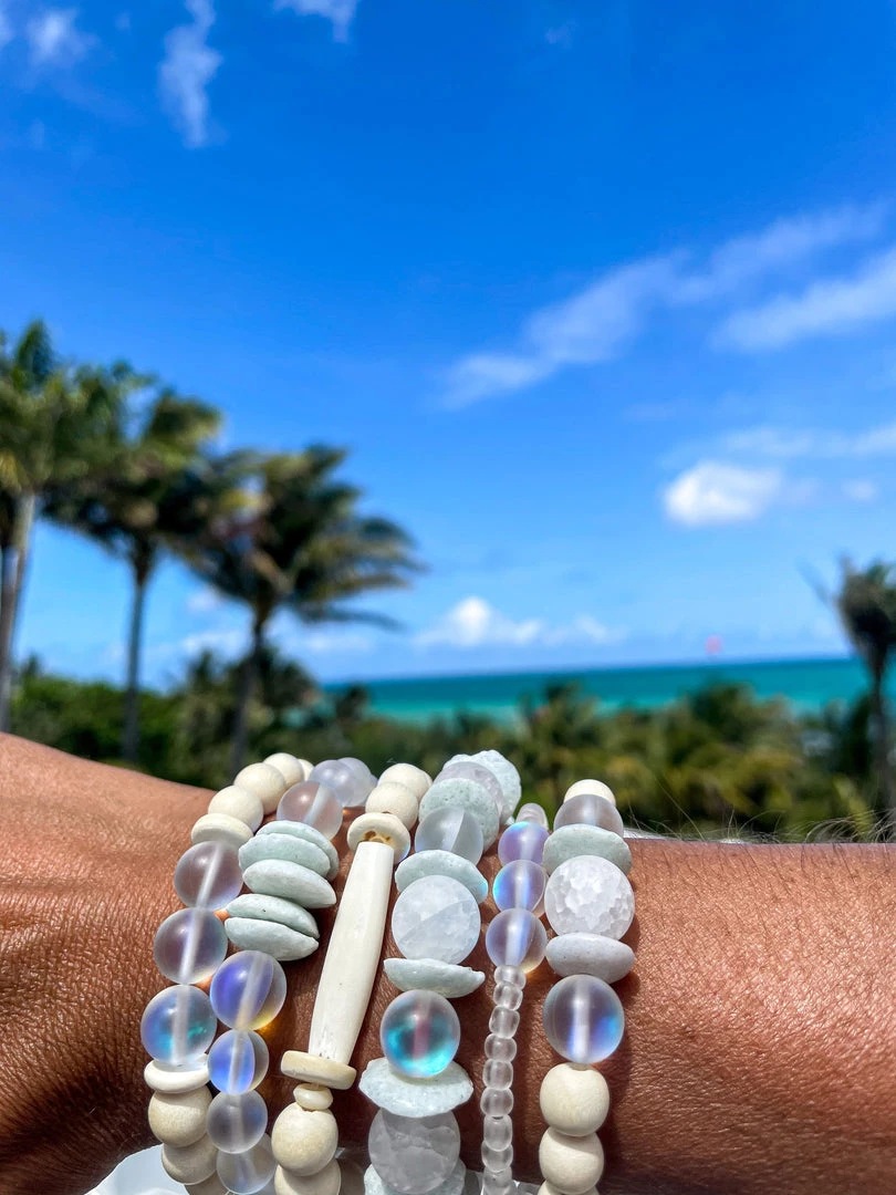 Twine + Twig Intricate Stack Bracelet | Miami B+W Collection 2 Twine + Twig Intricate Stack Bracelet | Miami B+W Collection