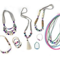 Twine + Twig Trio Stack Bracelet Set | Tie Dye Tones Collection 13 Twine + Twig Trio Stack Bracelet Set | Tie Dye Tones Collection