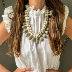 Twine + Twig Cowrie Collar Necklace | Edition 9 8 Twine + Twig Cowrie Collar Necklace | Edition 9