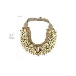 Twine + Twig Cowrie Collar Necklace | Edition 3 Cowrie Collection 15 Twine + Twig Cowrie Collar Necklace | Edition 3 Cowrie Collection