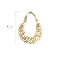 Twine + Twig Cowrie Collar Necklace | Edition 7 Cowrie Collection