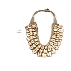 Twine + Twig Cowrie Collar Necklace | Edition 8 Cowrie Collection