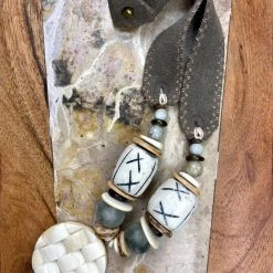 Twine + Twig Mid Pendant Necklace | Stone Stone Collection