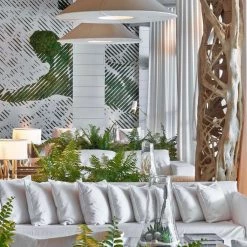 Twine + Twig B+W Collection Mid Pendant Necklace | Miami