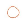 Twine + Twig Simple Seed Bracelet | Electric Orange