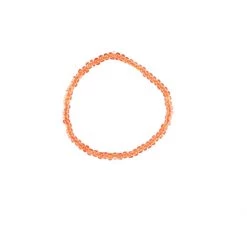 Twine & Twig Sales 26 Twine + Twig Simple Seed Bracelet | Electric Orange
