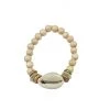 Twine + Twig Cowrie Single Stack Bracelet Cowrie Collection
