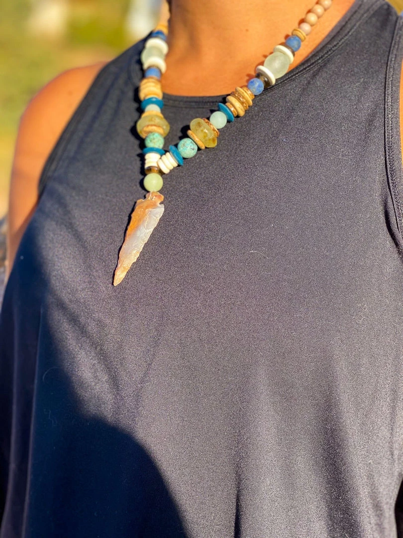 Twine + Twig Yellowstone Collection Tribal Arrowhead Choker | Yellowstone 2 Twine + Twig Yellowstone Collection Tribal Arrowhead Choker | Yellowstone