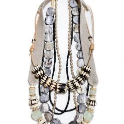 Twine & Twig Sales 41 Twine + Twig Neutral Collection Neck Party | Mist Batik