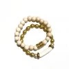 Twine + Twig Duo Bracelet Set | Gold