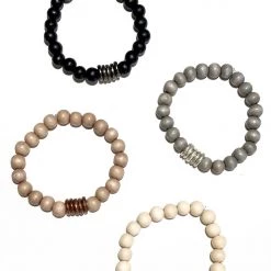 Twine + Twig Simple Stack Bracelet | Gold