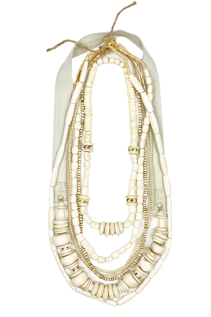 Twine + Twig Neck Party | White B+W Collection 1 Twine + Twig Neck Party | White B+W Collection