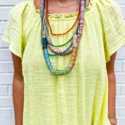 Twine + Twig Necklaces Fiesta Layer Necklace Set