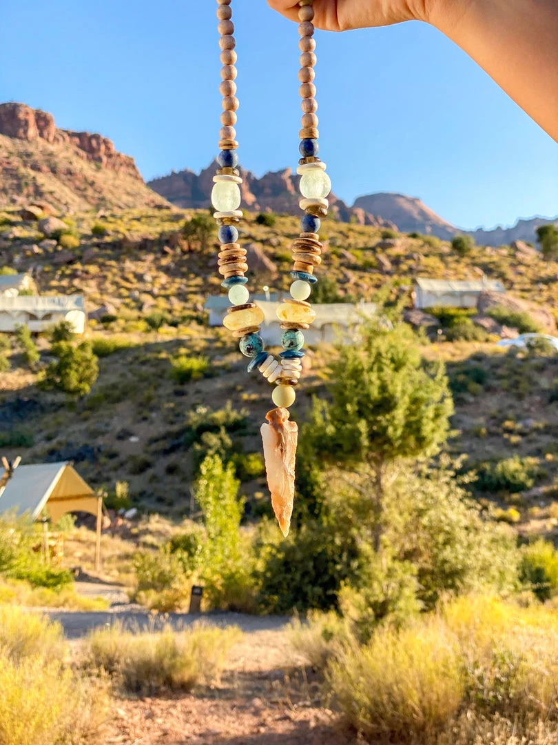 Twine + Twig Yellowstone Collection Tribal Arrowhead Choker | Yellowstone 6 Twine + Twig Yellowstone Collection Tribal Arrowhead Choker | Yellowstone