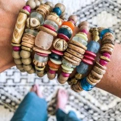 Twine + Twig Trio Stack Bracelet Set | Canyon Tones Collection