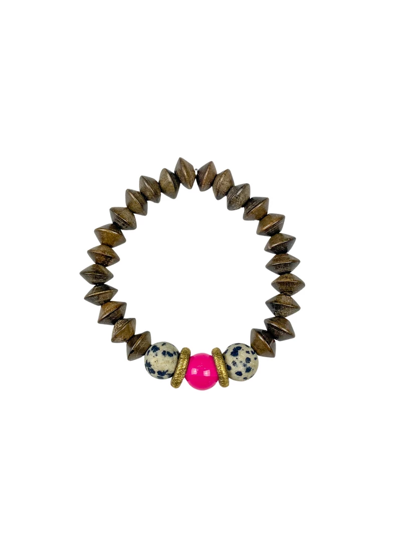 Twine + Twig Woodstock Collection Single Stack Bracelet | Woodstock 1 Twine + Twig Woodstock Collection Single Stack Bracelet | Woodstock