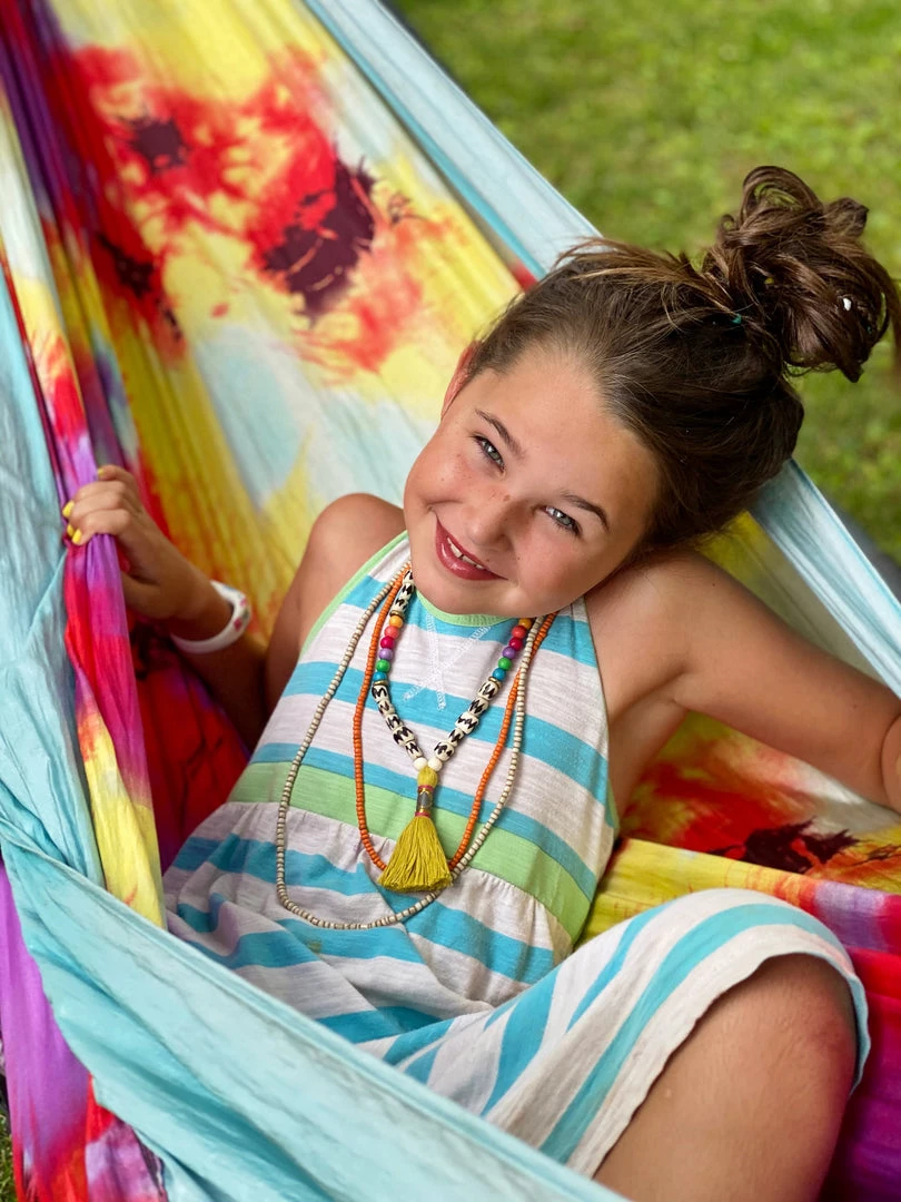 Twine + Twig Teen Collection Tween Tassel Necklace Set | Yellow 2 Twine + Twig Teen Collection Tween Tassel Necklace Set | Yellow