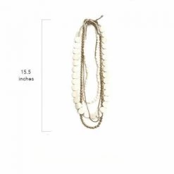 Twine + Twig Indigo Layer Necklace Set