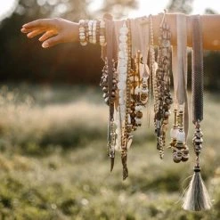 Twine + Twig Intricate Layer Necklace Set Fiesta Collection