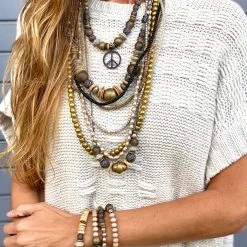 Twine & Twig Slim Pendant Necklace | Pavé Pavé Collection