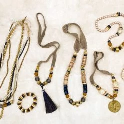 Twine + Twig Stacked Classic Necklace | Desert