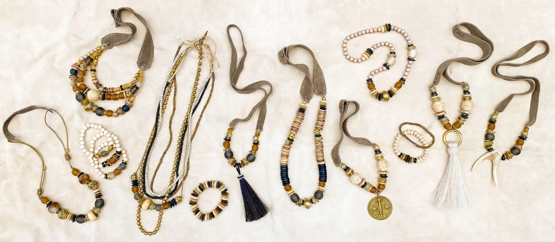 Twine + Twig Trio Stack Bracelet Set | Desert 9 Twine + Twig Trio Stack Bracelet Set | Desert