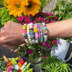 Twine + Twig Fiesta Collection Trio Stack Bracelet Set | Fiesta