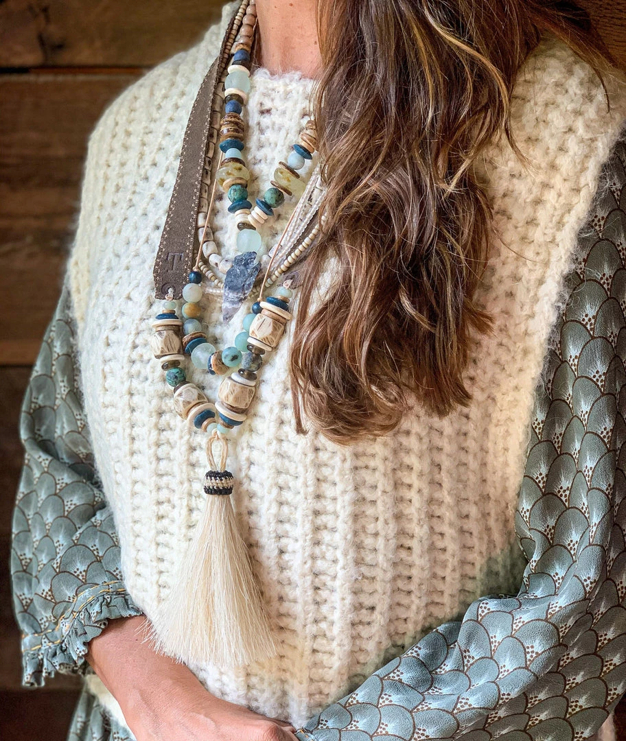 Twine + Twig Yellowstone Collection Tribal Arrowhead Choker | Yellowstone 5 Twine + Twig Yellowstone Collection Tribal Arrowhead Choker | Yellowstone