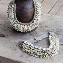 Twine + Twig Cowrie Collection Cowrie Collar Necklace | Edition 4