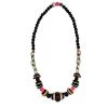 Twine + Twig Teen Collection Tribal Classic Necklace | Electric Black
