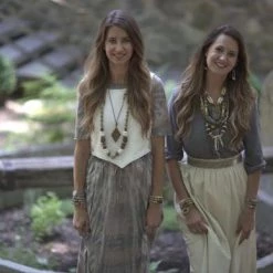 Twine + Twig Neutral Collection Trio Stack Bracelet Set | Woods