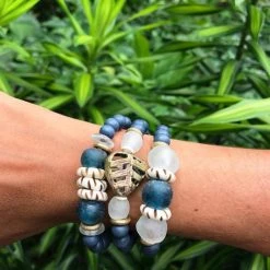 Twine + Twig Single Stack Bracelet | Indigo