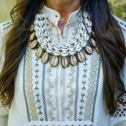 Twine + Twig Cowrie Collar Necklace | Edition 1