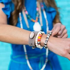 Twine + Twig B+W Collection Layering Tribal Stack