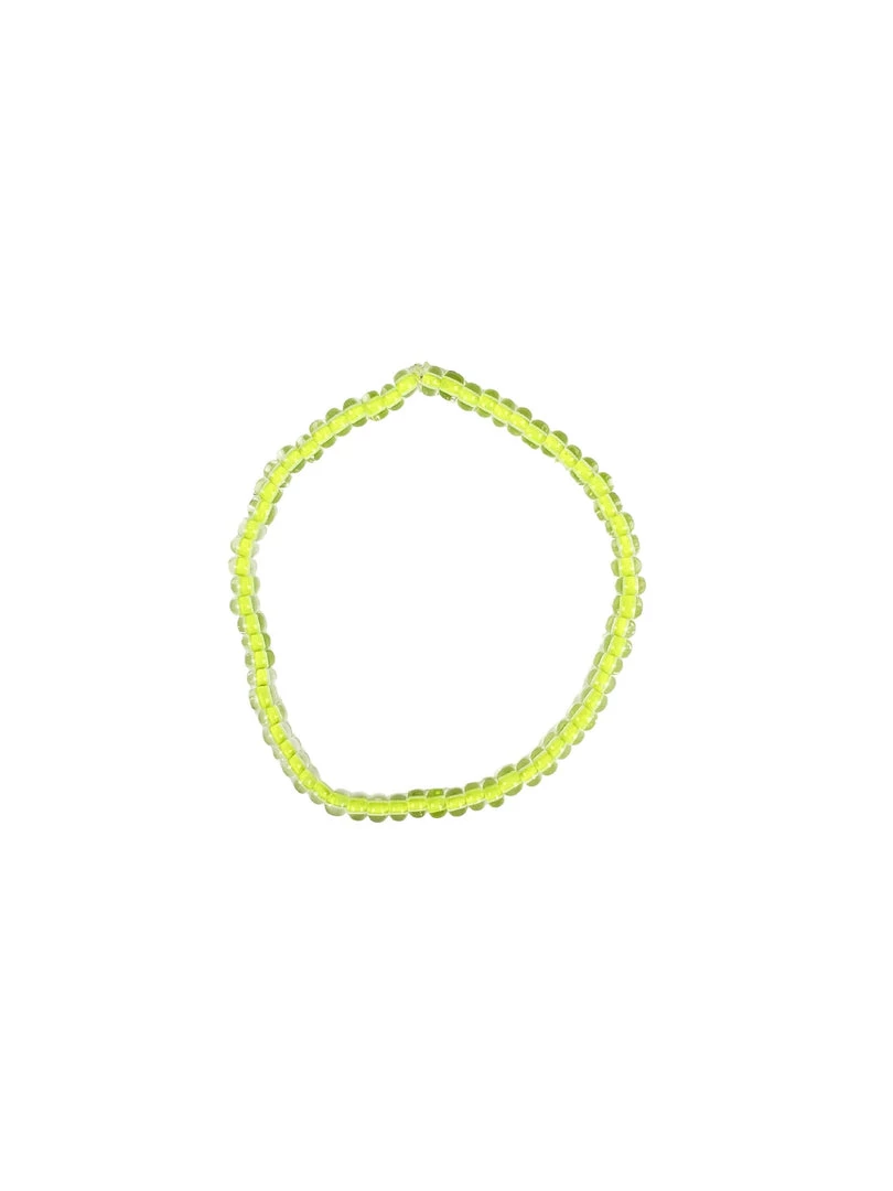 Twine + Twig Teen Collection Simple Seed Bracelet | Electric Yellow 1 Twine + Twig Teen Collection Simple Seed Bracelet | Electric Yellow