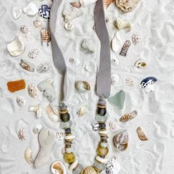 Twine + Twig Mid Classic Necklace | Sea Glass