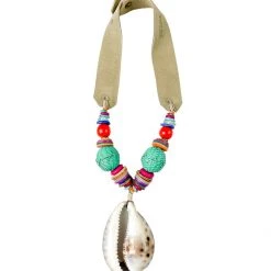 Twine + Twig Mid Shell Necklace | Tropic