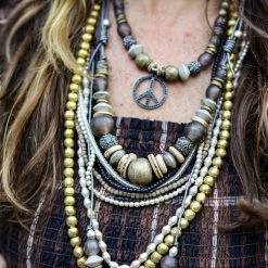 Twine & Twig Slim Pendant Necklace | Pavé Pavé Collection